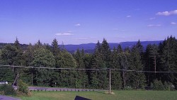 Panorama of the Javorníky Mountains
