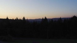 Panorama of the Javorníky Mountains