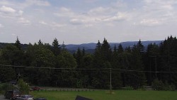 Panorama of the Javorníky Mountains