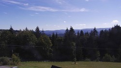 Panorama of the Javorníky Mountains