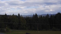 Panorama of the Javorníky Mountains