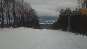 Skiareál - Skipark Filipovice - Horní stanice Lanové dráhy - 14.1.2026 v 08:01 Skiareál - Skipark Filipovice - Horní stanice Lanové dráhy - 14.1.2026 v 08:01