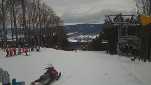 Skiareál - Skipark Filipovice - Horní stanice Lanové dráhy - 14.1.2026 v 11:01 Skiareál - Skipark Filipovice - Horní stanice Lanové dráhy - 14.1.2026 v 11:01
