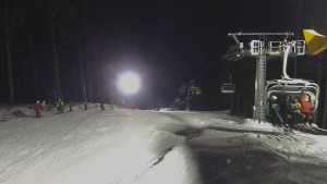 Skiareál - Skipark Filipovice - Horní stanice Lanové dráhy - 14.1.2026 v 19:15 Skiareál - Skipark Filipovice - Horní stanice Lanové dráhy - 14.1.2026 v 19:15