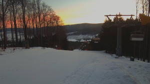 Skiareál - Skipark Filipovice - Horní stanice Lanové dráhy - 16.1.2026 v 07:31 Skiareál - Skipark Filipovice - Horní stanice Lanové dráhy - 16.1.2026 v 07:31