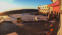 Praděd - Vysílač - Hlavní vchod