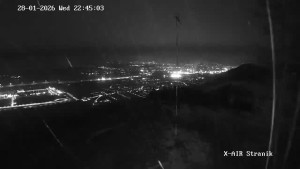 Město Žilina - Vrch Straník - 28.1.2026 v 22:45 Město Žilina - Vrch Straník - 28.1.2026 v 22:45