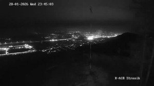 Město Žilina - Vrch Straník - 28.1.2026 v 23:45 Město Žilina - Vrch Straník - 28.1.2026 v 23:45