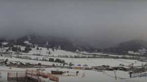 Ski Hauser Kaibling - Dolní stanice lanovky - 31.3.2026 v 07:45 Ski Hauser Kaibling - Dolní stanice lanovky - 31.3.2026 v 07:45