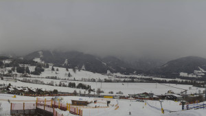 Ski Hauser Kaibling - Dolní stanice lanovky - 31.3.2026 v 10:45 Ski Hauser Kaibling - Dolní stanice lanovky - 31.3.2026 v 10:45