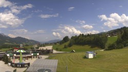 Lower cable car station