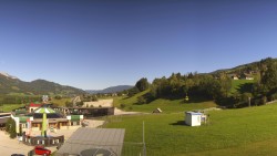 Lower cable car station