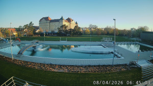 Městská plovárna Louka - Bazén - 8.4.2026 v 06:45 Městská plovárna Louka - Bazén - 8.4.2026 v 06:45