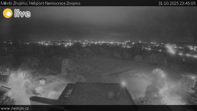Město Znojmo - Heliport Nemocnice Znojmo - 31.10.2025 v 23:45 Město Znojmo - Heliport Nemocnice Znojmo - 31.10.2025 v 23:45