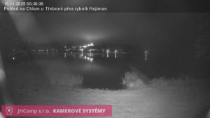 Městys Chlum u Třeboně - Rybník Hejtman - 15.11.2025 v 00:30 Městys Chlum u Třeboně - Rybník Hejtman - 15.11.2025 v 00:30