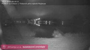 Městys Chlum u Třeboně - Rybník Hejtman - 15.11.2025 v 06:15 Městys Chlum u Třeboně - Rybník Hejtman - 15.11.2025 v 06:15