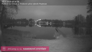 Městys Chlum u Třeboně - Rybník Hejtman - 15.11.2025 v 06:30 Městys Chlum u Třeboně - Rybník Hejtman - 15.11.2025 v 06:30
