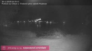 Městys Chlum u Třeboně - Rybník Hejtman - 30.12.2025 v 04:15 Městys Chlum u Třeboně - Rybník Hejtman - 30.12.2025 v 04:15