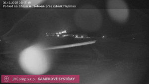 Městys Chlum u Třeboně - Rybník Hejtman - 30.12.2025 v 05:15 Městys Chlum u Třeboně - Rybník Hejtman - 30.12.2025 v 05:15