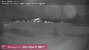 Městys Chlum u Třeboně - Rybník Hejtman - 30.12.2025 v 07:00 Městys Chlum u Třeboně - Rybník Hejtman - 30.12.2025 v 07:00