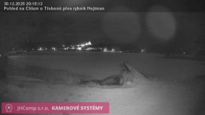 Městys Chlum u Třeboně - Rybník Hejtman - 30.12.2025 v 20:15 Městys Chlum u Třeboně - Rybník Hejtman - 30.12.2025 v 20:15