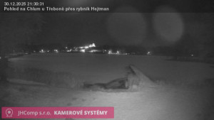 Městys Chlum u Třeboně - Rybník Hejtman - 30.12.2025 v 21:30 Městys Chlum u Třeboně - Rybník Hejtman - 30.12.2025 v 21:30