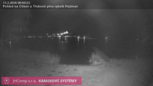 Městys Chlum u Třeboně - Rybník Hejtman - 13.2.2026 v 06:00 Městys Chlum u Třeboně - Rybník Hejtman - 13.2.2026 v 06:00