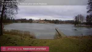 Městys Chlum u Třeboně - Rybník Hejtman - 13.2.2026 v 08:15 Městys Chlum u Třeboně - Rybník Hejtman - 13.2.2026 v 08:15