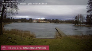 Městys Chlum u Třeboně - Rybník Hejtman - 13.2.2026 v 09:15 Městys Chlum u Třeboně - Rybník Hejtman - 13.2.2026 v 09:15