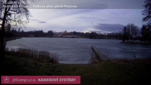 Městys Chlum u Třeboně - Rybník Hejtman - 13.2.2026 v 17:30 Městys Chlum u Třeboně - Rybník Hejtman - 13.2.2026 v 17:30