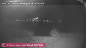 Městys Chlum u Třeboně - Rybník Hejtman - 13.2.2026 v 19:45 Městys Chlum u Třeboně - Rybník Hejtman - 13.2.2026 v 19:45