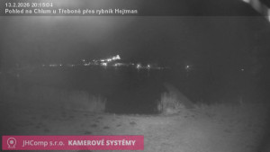 Městys Chlum u Třeboně - Rybník Hejtman - 13.2.2026 v 20:15 Městys Chlum u Třeboně - Rybník Hejtman - 13.2.2026 v 20:15