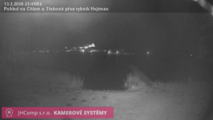 Městys Chlum u Třeboně - Rybník Hejtman - 13.2.2026 v 23:45 Městys Chlum u Třeboně - Rybník Hejtman - 13.2.2026 v 23:45