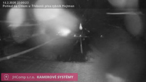 Městys Chlum u Třeboně - Rybník Hejtman - 14.2.2026 v 22:00 Městys Chlum u Třeboně - Rybník Hejtman - 14.2.2026 v 22:00