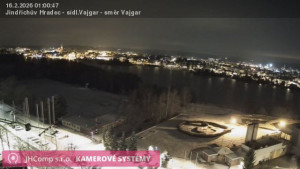 Město Jindřichův Hradec - Rybník Vajgar - 16.2.2026 v 01:00 Město Jindřichův Hradec - Rybník Vajgar - 16.2.2026 v 01:00