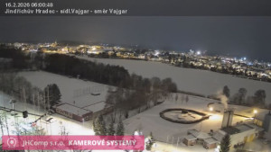 Město Jindřichův Hradec - Rybník Vajgar - 16.2.2026 v 06:00 Město Jindřichův Hradec - Rybník Vajgar - 16.2.2026 v 06:00