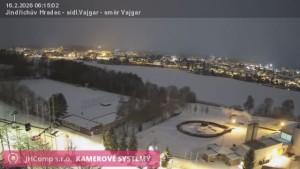 Město Jindřichův Hradec - Rybník Vajgar - 16.2.2026 v 06:15 Město Jindřichův Hradec - Rybník Vajgar - 16.2.2026 v 06:15