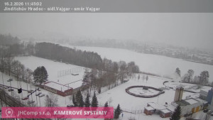 Město Jindřichův Hradec - Rybník Vajgar - 16.2.2026 v 11:45 Město Jindřichův Hradec - Rybník Vajgar - 16.2.2026 v 11:45