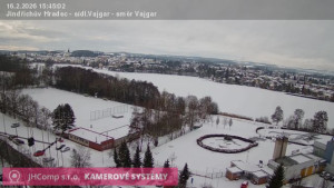 Město Jindřichův Hradec - Rybník Vajgar - 16.2.2026 v 15:45 Město Jindřichův Hradec - Rybník Vajgar - 16.2.2026 v 15:45