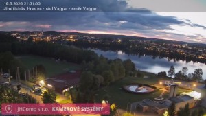 Město Jindřichův Hradec - Rybník Vajgar - 19.5.2026 v 21:31 Město Jindřichův Hradec - Rybník Vajgar - 19.5.2026 v 21:31