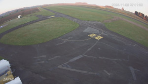 Letiště Jindřichův Hradec - Provozní plocha - západ - 5.11.2025 v 07:02 Letiště Jindřichův Hradec - Provozní plocha - západ - 5.11.2025 v 07:02