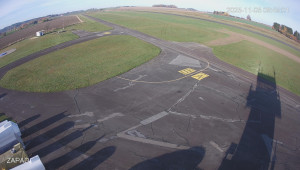 Letiště Jindřichův Hradec - Provozní plocha - západ - 5.11.2025 v 08:45 Letiště Jindřichův Hradec - Provozní plocha - západ - 5.11.2025 v 08:45