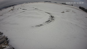 Letiště Jindřichův Hradec - Provozní plocha - západ - 5.1.2026 v 12:30 Letiště Jindřichův Hradec - Provozní plocha - západ - 5.1.2026 v 12:30
