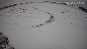 Letiště Jindřichův Hradec - Provozní plocha - západ - 5.1.2026 v 13:45 Letiště Jindřichův Hradec - Provozní plocha - západ - 5.1.2026 v 13:45