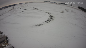 Letiště Jindřichův Hradec - Provozní plocha - západ - 5.1.2026 v 14:02 Letiště Jindřichův Hradec - Provozní plocha - západ - 5.1.2026 v 14:02