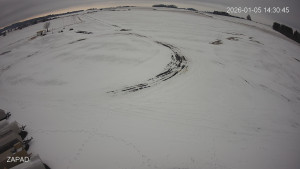 Letiště Jindřichův Hradec - Provozní plocha - západ - 5.1.2026 v 14:30 Letiště Jindřichův Hradec - Provozní plocha - západ - 5.1.2026 v 14:30