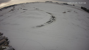 Letiště Jindřichův Hradec - Provozní plocha - západ - 5.1.2026 v 15:02 Letiště Jindřichův Hradec - Provozní plocha - západ - 5.1.2026 v 15:02