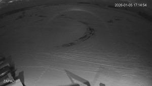 Letiště Jindřichův Hradec - Provozní plocha - západ - 5.1.2026 v 17:15 Letiště Jindřichův Hradec - Provozní plocha - západ - 5.1.2026 v 17:15