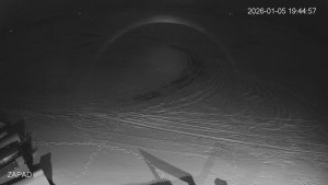 Letiště Jindřichův Hradec - Provozní plocha - západ - 5.1.2026 v 19:45 Letiště Jindřichův Hradec - Provozní plocha - západ - 5.1.2026 v 19:45