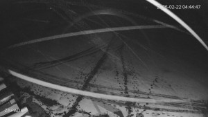 Letiště Jindřichův Hradec - Provozní plocha - západ - 22.2.2026 v 04:45 Letiště Jindřichův Hradec - Provozní plocha - západ - 22.2.2026 v 04:45